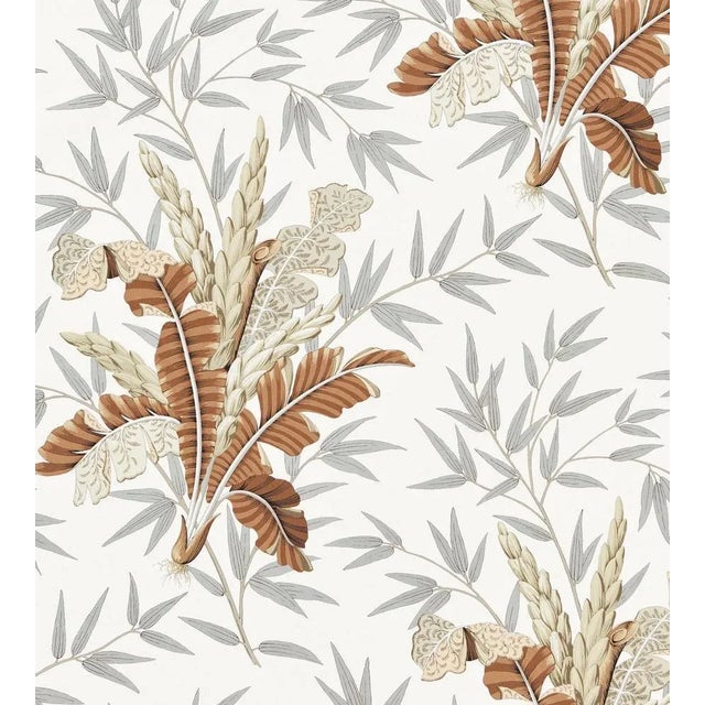 The House of Scalamandré Bahar Fabric, Cognac For Sale