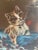 L. Chaffee Original Victorian Era Antique Oil Painting Three Adorable Kittens Cats Playing Dated 1905 For Sale - Image 11 of 12