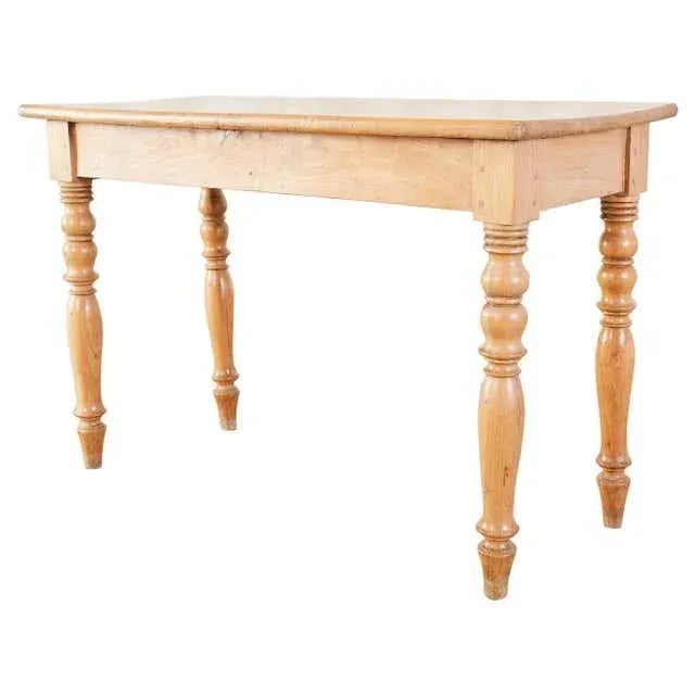 19th Century Country French Fruitwood Farmhouse Console Table For Sale - Image 13 of 13