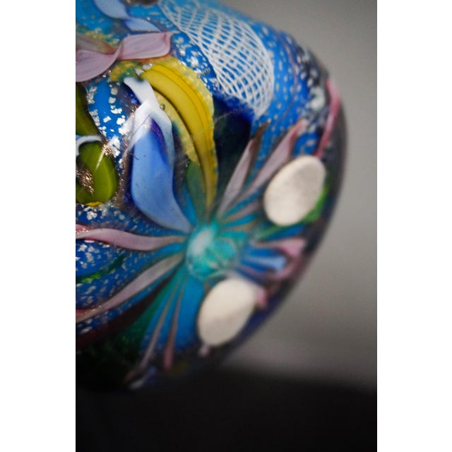 Vintage Murano Glass Vase by Seguso, 1950s For Sale - Image 9 of 11