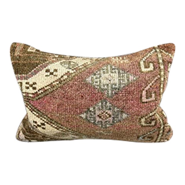 16 x 24 Rug Pillow Topkapi Haven Turkish Pillow Cushion Cover For Sale