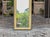 Early 20th Century French Giltwood and Green Painted Wedding Mirror With Beaded Frame, Circa 1920 For Sale - Image 5 of 9