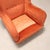 Orange Vintage Chair in Fabric, 1950s For Sale - Image 8 of 11