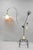 Very Unique Retro Steampunk Vintage Style Adjustable Cantilever Pulley Victorian/Art Deco Large Floor Lamp. Item features...