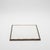 Modern Rectangular Melting Tray in White Shagreen With Bronze Patina Brass by R&y Augousti For Sale - Image 3 of 7