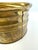 Vintage Mid Century Large Oval Brass Jardinière Trough Planter For Sale - Image 9 of 11