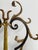 Vintage Italian Florentine Wrought Iron and Toleware Wall Sconce For Sale - Image 4 of 8