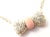 Contemporary Van Cleef & Arpels 18k Yellow Gold Diamond Coral Bow Pendant Necklace For Sale - Image 3 of 8