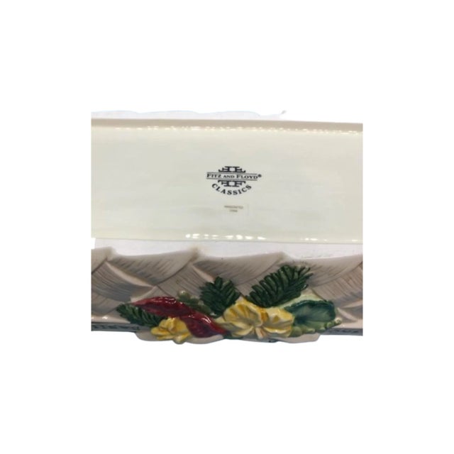 1990s Fitz and Floyd Herb Ceramic Planter For Sale - Image 9 of 9