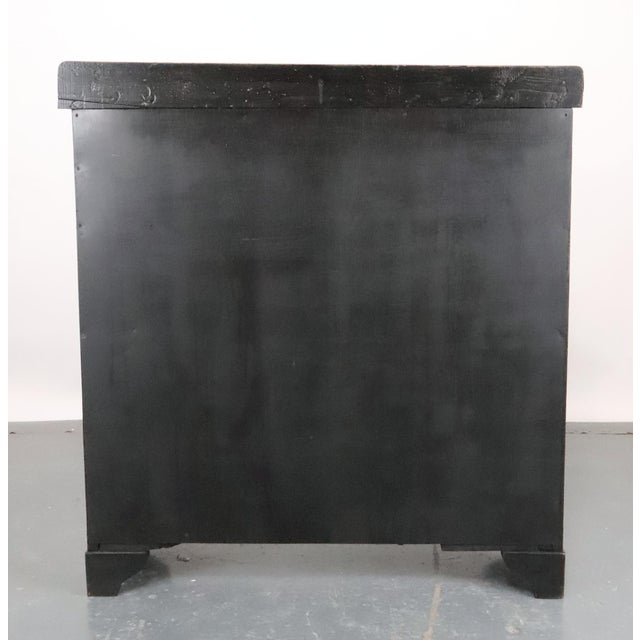 19th Century Pine & Black Walnut Apothecary Cabinet For Sale - Image 14 of 14