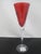 Traditional Waterford Crystal 12 Days of Christmas 8 Maids Milking Crimson Champagne Flute For Sale - Image 3 of 8