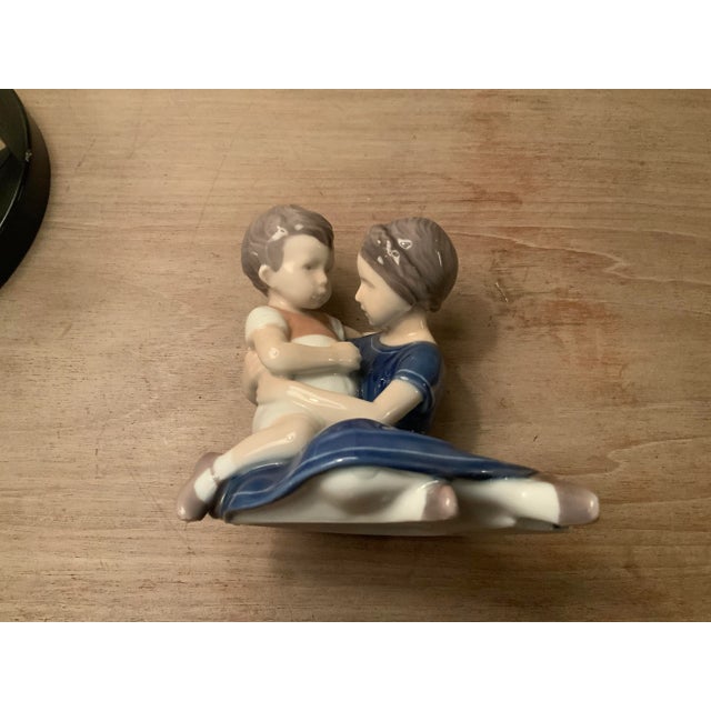 Bing & Grondahl Porcelain Figurine of a Children Playing From Bing & Grondahl, Denmark, 1950-60s #1568 For Sale - Image 4 of 12