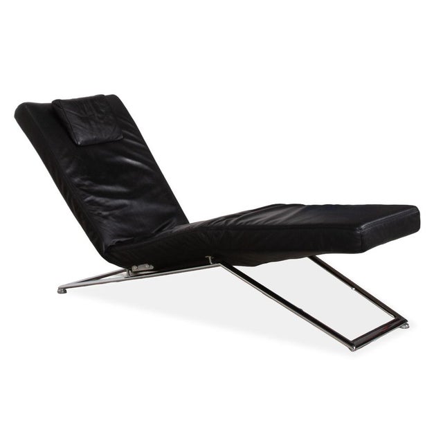 Jeremiah Chaise Lounge in Leather from Koinor For Sale - Image 5 of 15