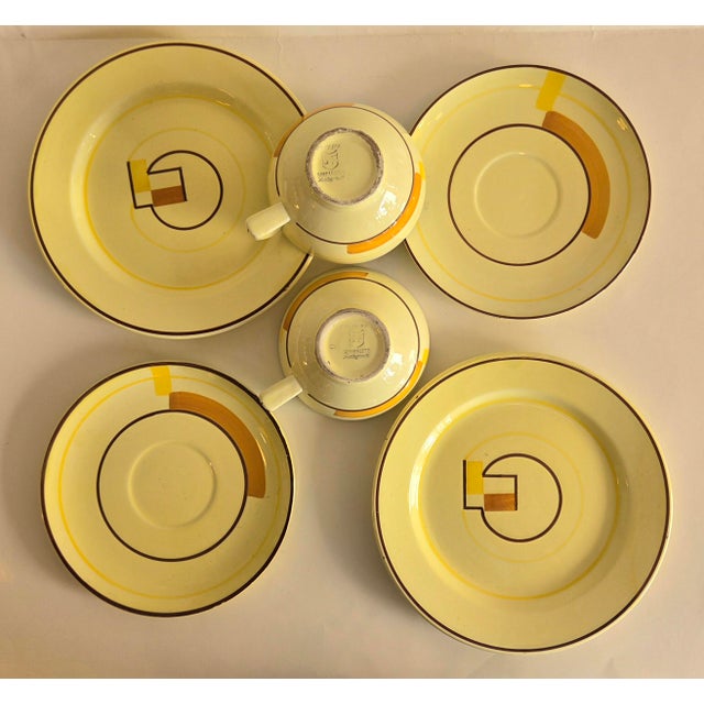 Coffee Set by Eva Stricker-Zeisel for Schramberg, 1929, Set of 3 For Sale - Image 9 of 10