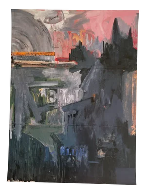 Jasper Johns, Passage, 1962 C/O Beeldrecht, Amsterdam, 1997, Print