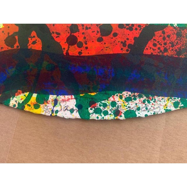 Sam Francis, Untitled Lithograph by Sam Francis, Abstract, Signed, Edition 33/50, 1990s, Lithograph For Sale - Image 3 of 4