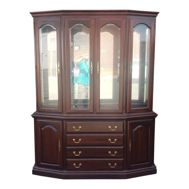 Crawford Of Jamestown Furniture Company Cherry Queen Anne Dining