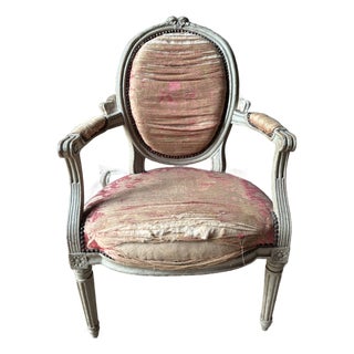 Antique Louis XVI Fauteuil or Armchair For Sale