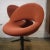 Black Set of Dark Orange Bucket Chairs, 1960s For Sale - Image 8 of 15