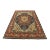 Serapi Rug 9’2” X 11’11” Blue Wool Tribal Hand-Knotted Oriental Carpet For Sale