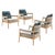 Dine Out Armchairs by Rodolfo Dordoni for Cassina, Set of 4 For Sale - Image 11 of 11