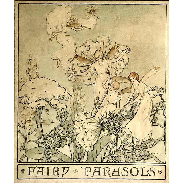 On offer is an exceptional example of Edwardian Fantasy/Art Nouveau illustration, heavily influenced by the fairy painter...