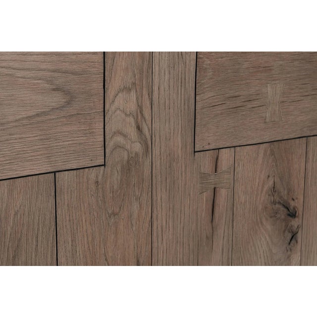 Natural Rustic Oak Beam Coffee Table For Sale - Image 4 of 9