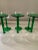 1970s Green French Luminarc Cordial Glassware- Set of 6 For Sale In New York - Image 6 of 8