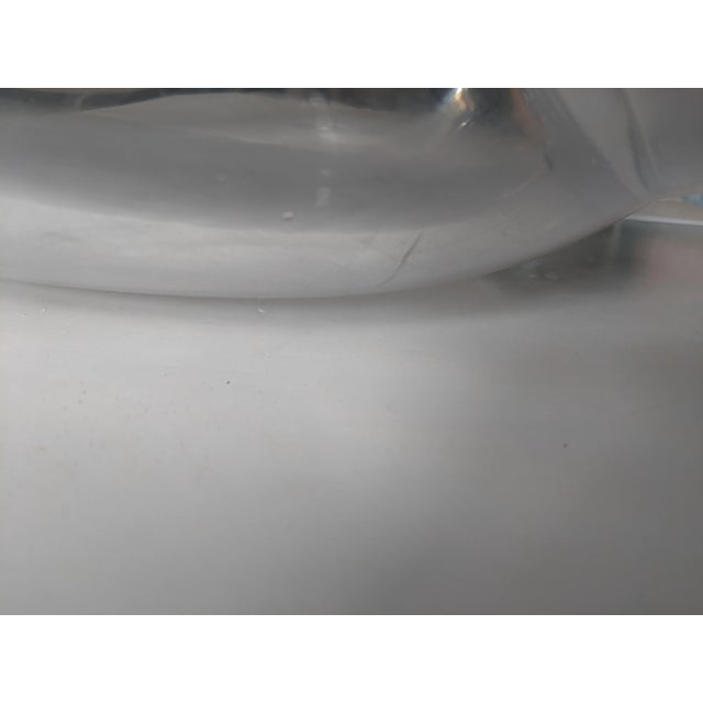 Vintage Large Scale Lucite Centerpiece Bowl For Sale - Image 11 of 13