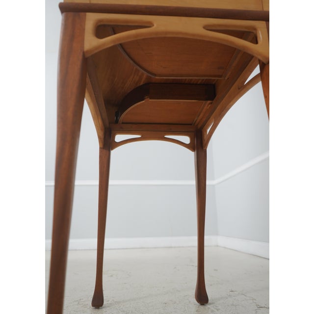 Art Nouveau Style Studio Crafted Desk Manner of Carlo Zen For Sale - Image 18 of 18