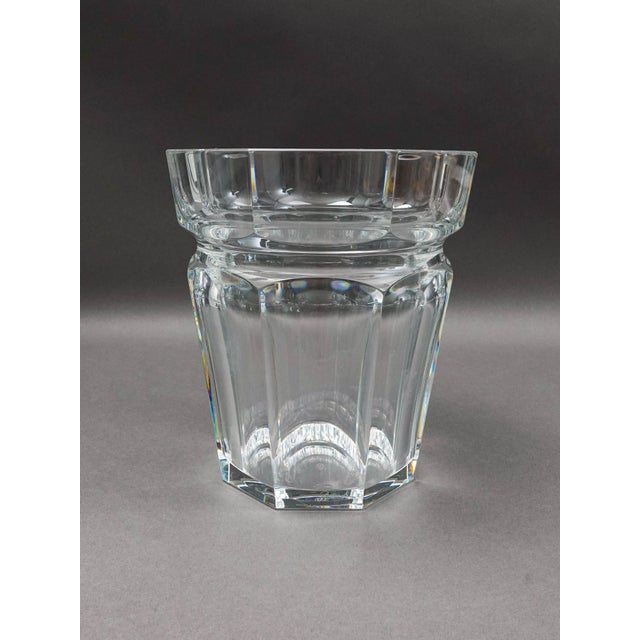 Late 20th Century Late 20th Century Baccarat Crystal France Tiffany & Co. Harcourt Champagne Ice Bucket For Sale - Image 5 of 12