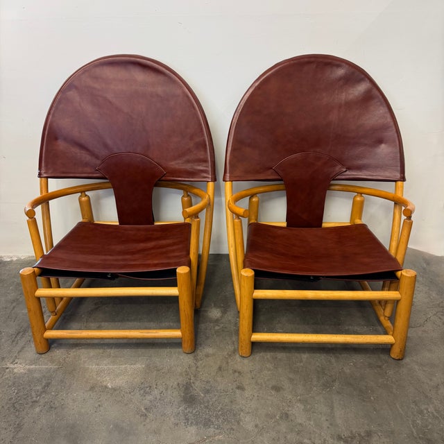 1970s Set of Hoop G23 Armchairs, 1972, Set of 2 For Sale - Image 5 of 13
