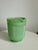 Vintage Artdeco Jadeite Jug Pitcher Glass For Sale - Image 4 of 6