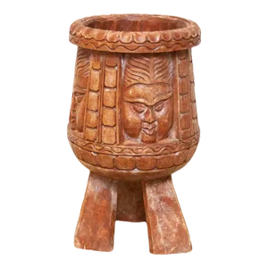Ao Naga Carved Bowl