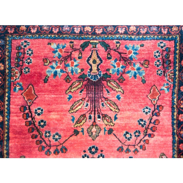 Early 20th Century Persian Sarouk Mohajeran Rug For Sale - Image 4 of 13