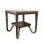 Wood "York" Oak End Table in Espresso Ceruse Finish For Sale - Image 7 of 7
