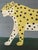 Contemporary 'Golden Leopard' Original Naïve Style Animal Oil Painting by British Artist Matt Rix, Framed For Sale - Image 9 of 12