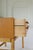 Brown Scandinavian Oak Casino Side Table by Sven Engström, 1960s For Sale - Image 8 of 9
