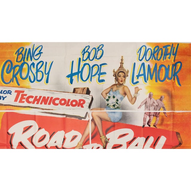 Road to Bali Poster, USA, 1950s For Sale - Image 4 of 5