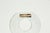 Beautiful flush mount fixture by RAAK Holland. Extant label. Five available. Wired for a single 100 watt bulb.