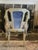 French Vintage Louis XVI Revival Grey Painted Armchair With Wedgwood-Style Medallions For Sale - Image 4 of 11