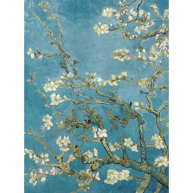 Post Impressionist Almond Blossom by Vincent Van Gogh, Post-Impressionist Reproduction Art Print, 24" × 18" For Sale - Image 3 of 6