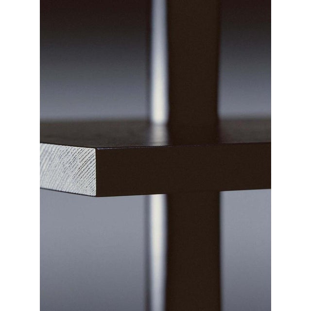 Peristylo Black Wooden Shelves by Oscar Tusquets for BD Barcelona, Set of 3 For Sale - Image 6 of 15