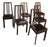 Dining Chairs attributed to Mobil Girgi, 1970s, Set of 6 For Sale
