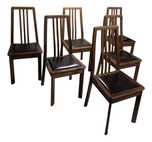 Dining Chairs attributed to Mobil Girgi, 1970s, Set of 6