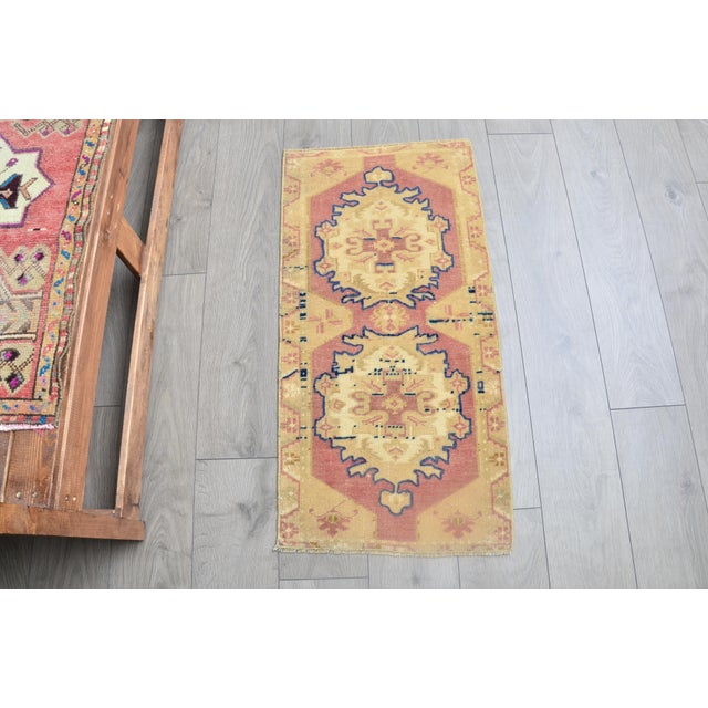 Hand Made Door Mat, Entryway Rug, Bath Mat, Kitchen Decor, For Sale - Image 6 of 6