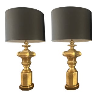 Vintage Frederick Cooper Chinoiserie Lamps - A Pair. For Sale