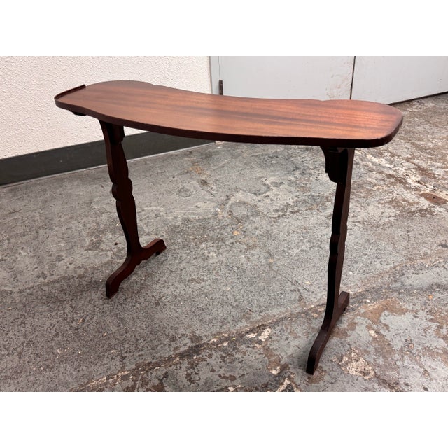 Elsie De Wolfe Style Kidney Shape Reading/Alter Table, Antique For Sale In San Francisco - Image 6 of 12
