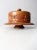Wood Vintage Carved Wood Cake Stand For Sale - Image 7 of 10