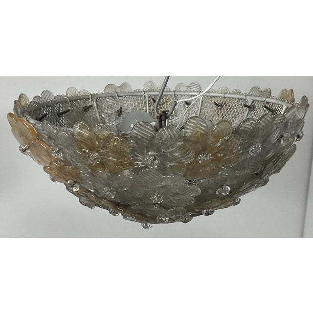 Coloured Glass Ceiling Light by Seguso, 1960 For Sale - Image 12 of 18